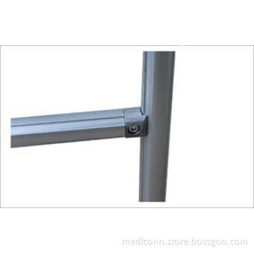 Silvery Male Tee Aluminum Pipe Joints Aluminum Tubing Conne